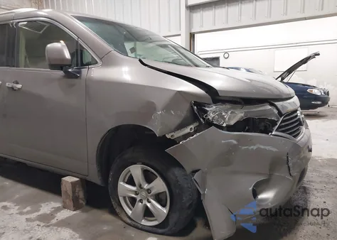 2017 Nissan Quest Sv z USA, uszkodzony, nr VIN JN8AE2KP4H9169381